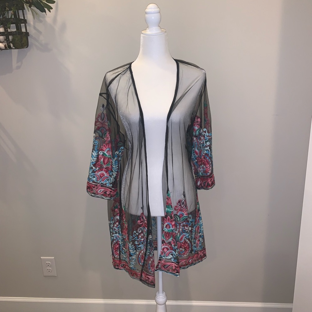 Embroidered Kimono
